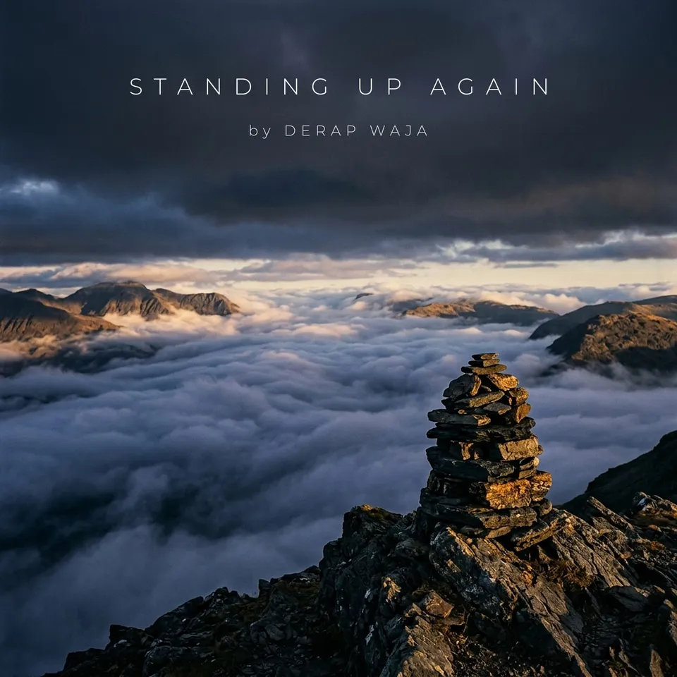 Kulit Standing Up Again oleh Derap Waja